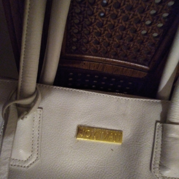 Iman & Joy leather purse tote with security shield - Picture 3 of 6